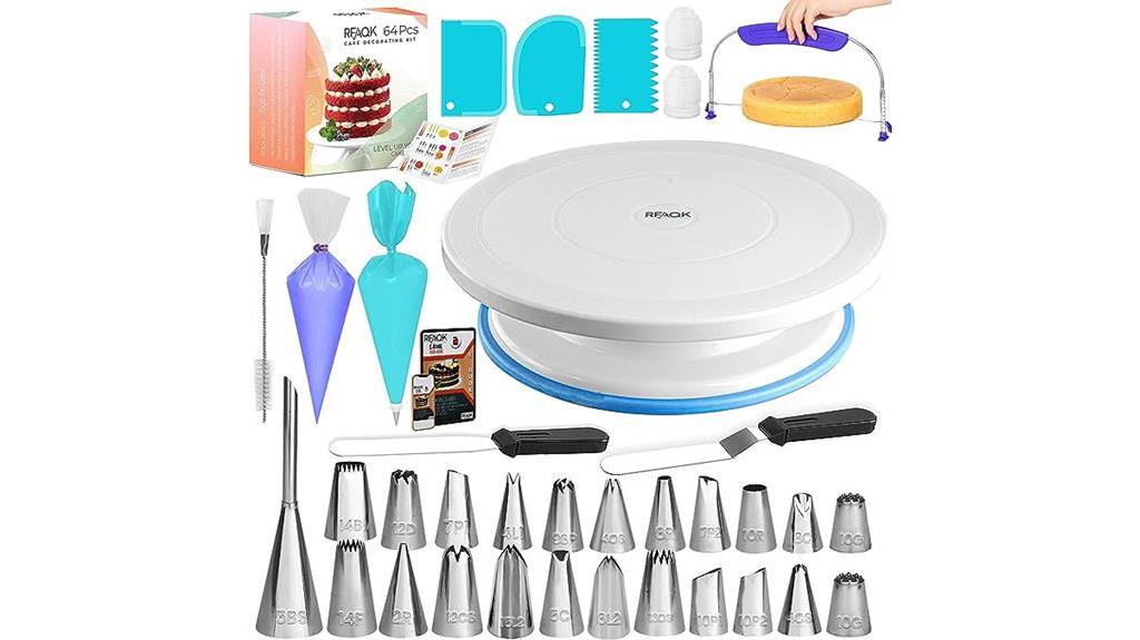 cake decorating kit details