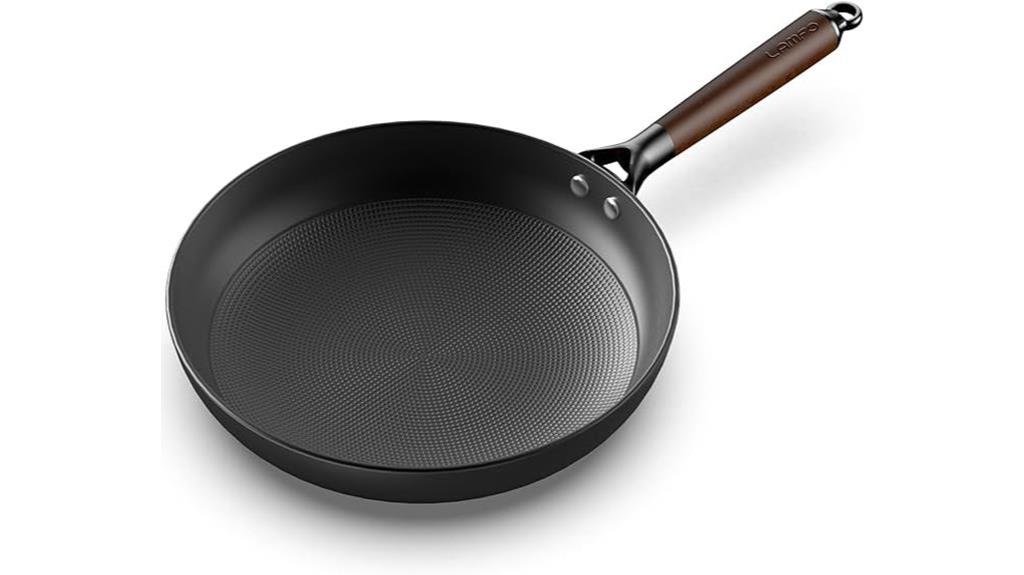 cast iron skillet with removable handle