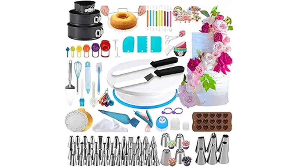 comprehensive cake decorating kit