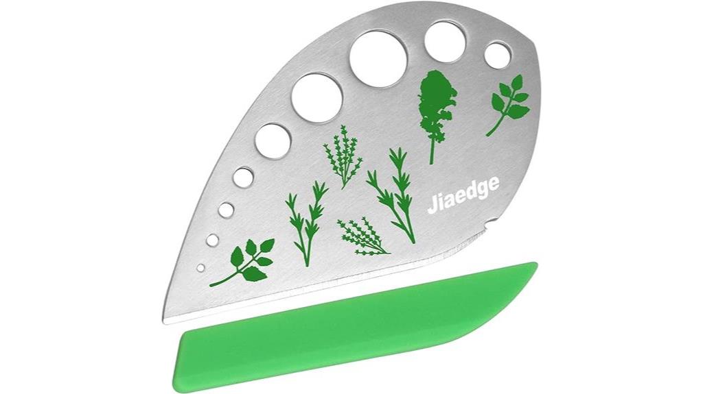 efficient herb stripping tool