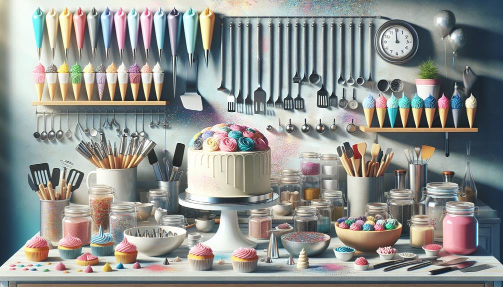 essential cake decorating tools