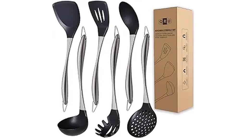 silicone kitchen utensils set