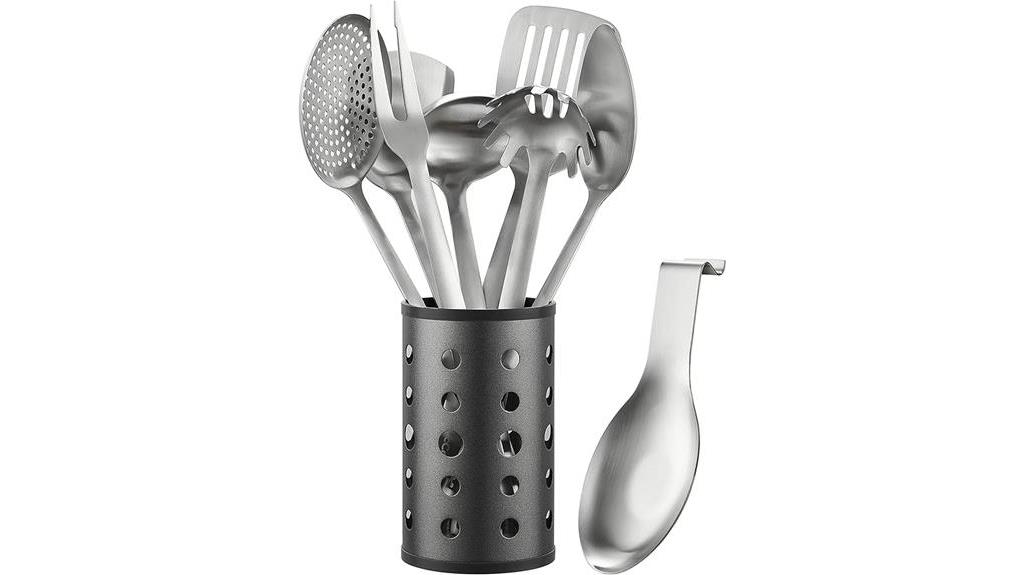 stainless steel kitchen utensils