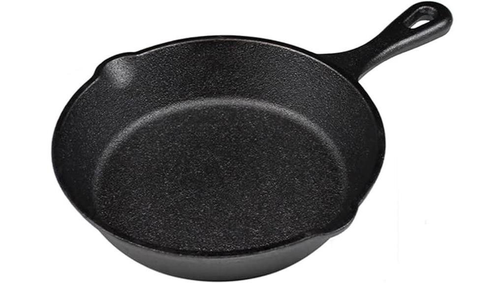 cast iron cooking option