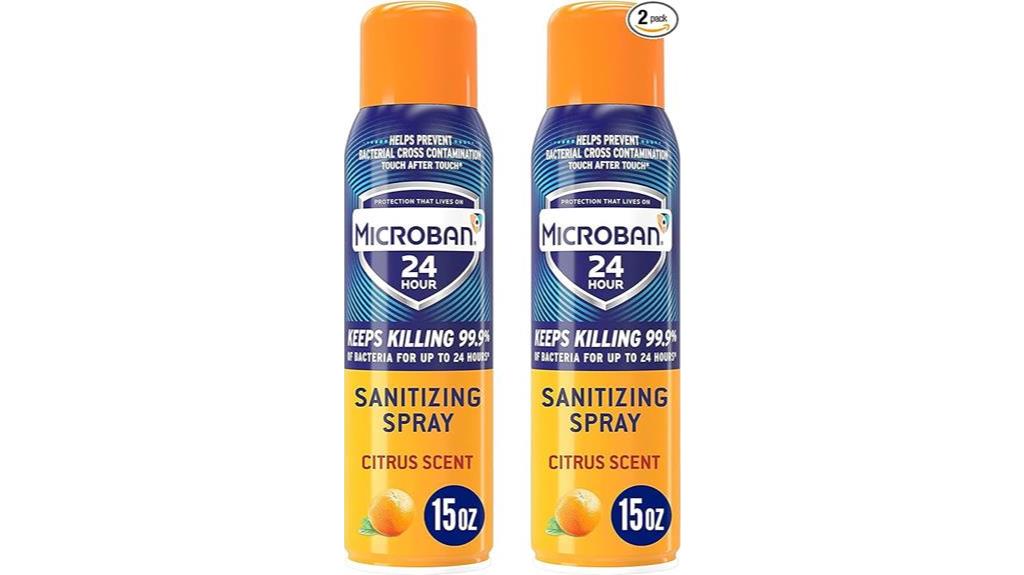 citrus scent disinfectant spray