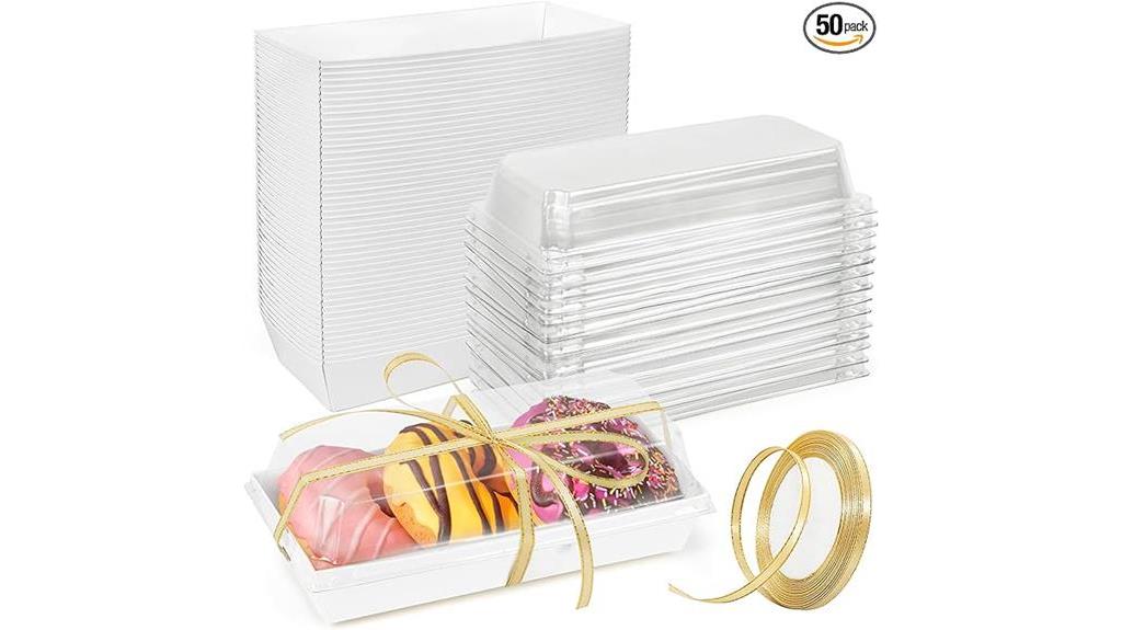 clear lid charcuterie gift boxes