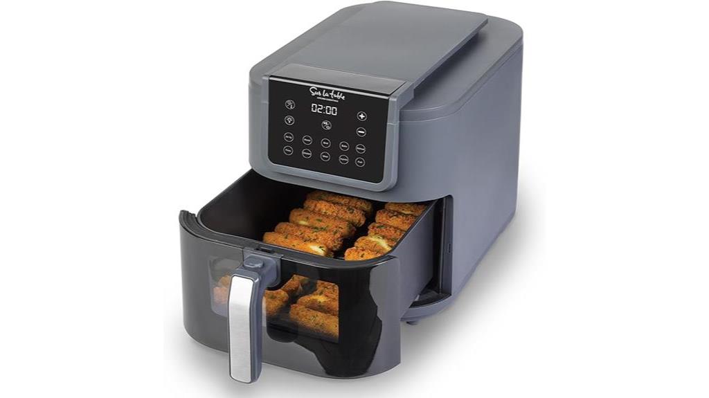 compact air fryer appliance