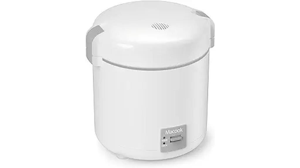 compact nonstick rice cooker