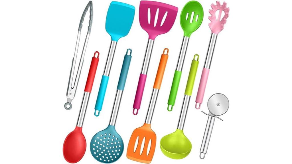 comprehensive cooking utensil collection