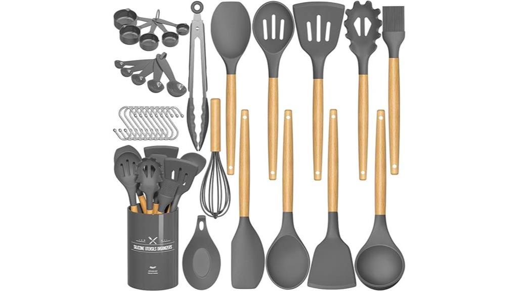 comprehensive cooking utensil set