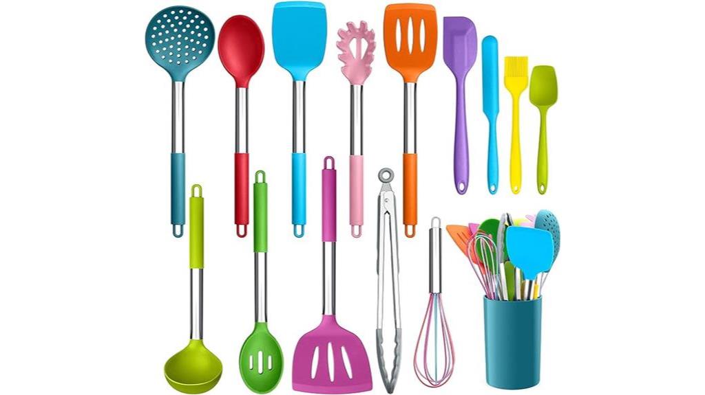 comprehensive kitchen utensil set