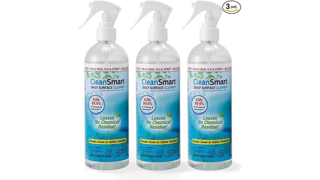 daily disinfectant surface spray