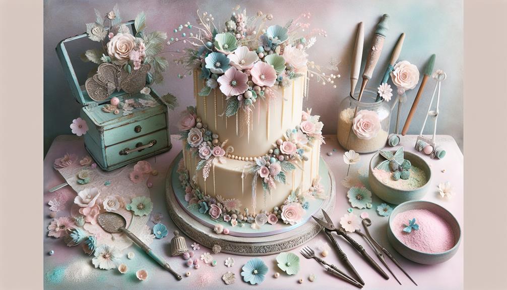 elegant handcrafted cake designs