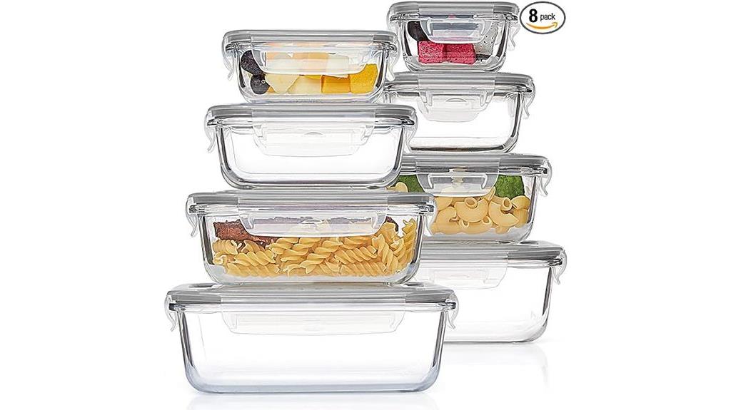 glass food storage containers