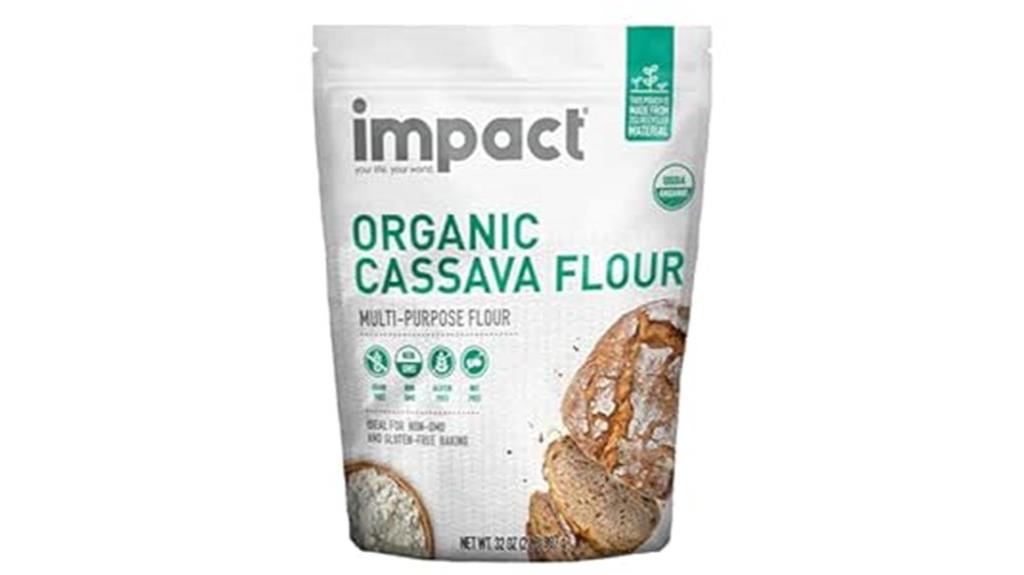 gluten free cassava flour option