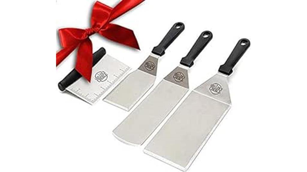 high quality griddle spatula set