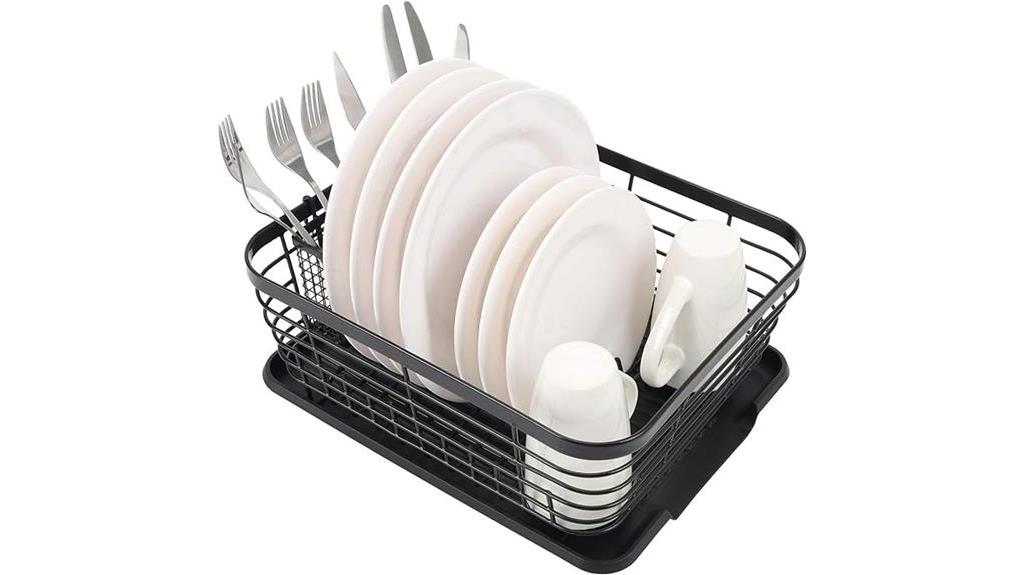 kitchen dish drainer rack