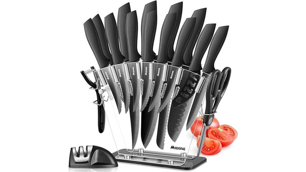 kitchen knife set included