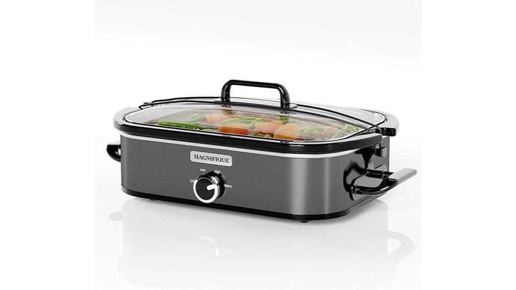 large capacity slow cooking