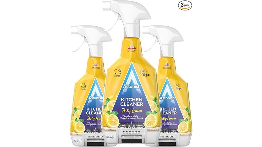 lemon scented kitchen cleaner