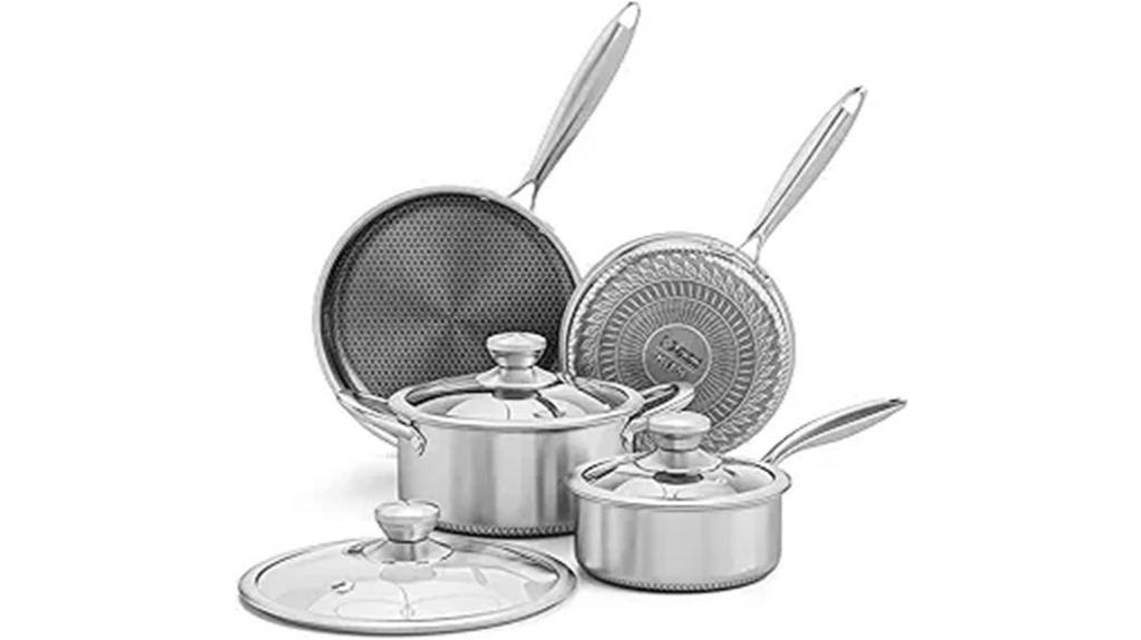 non stick cookware set bundle