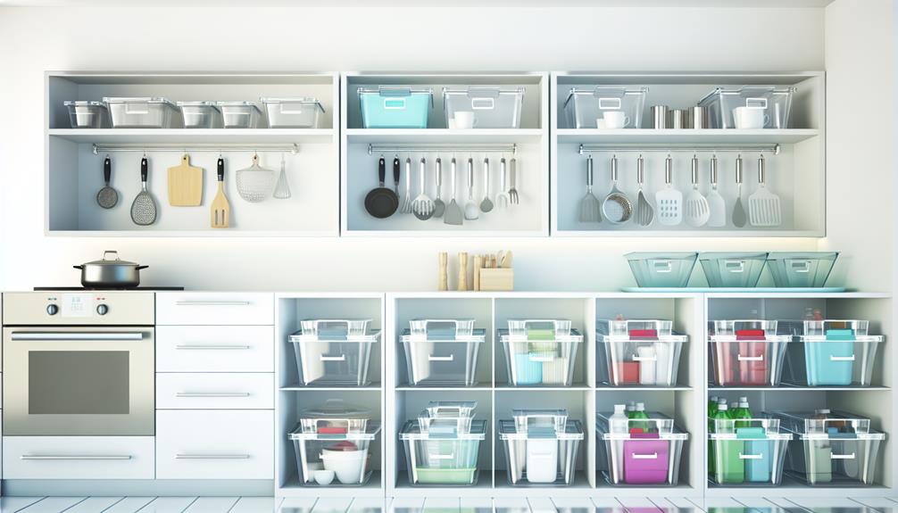 optimize kitchen storage space