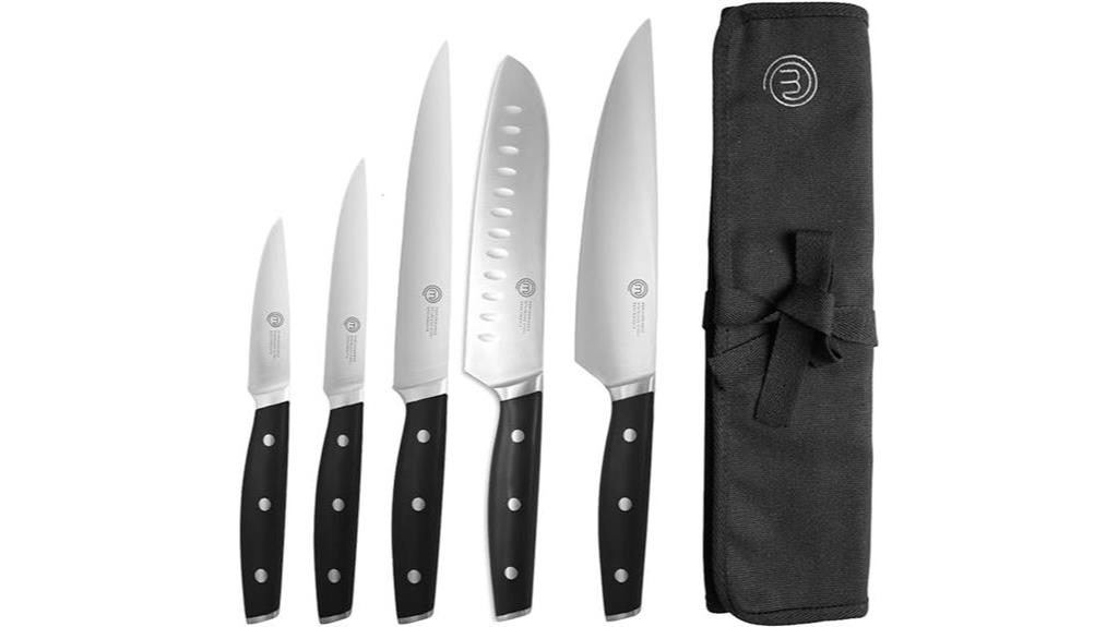 professional kitchen knife collection