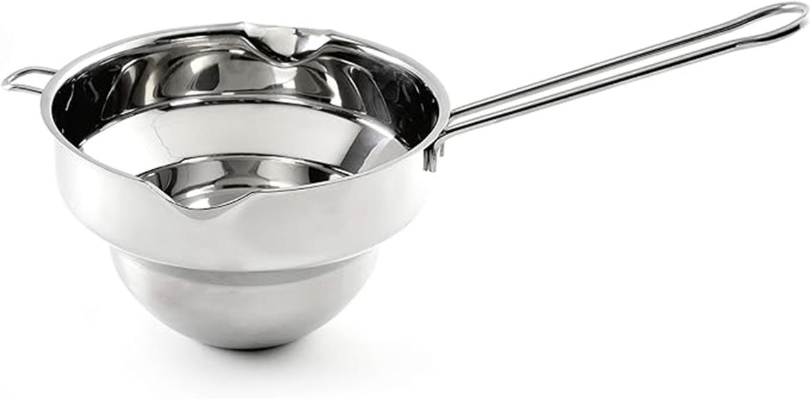 stainless steel double boiler