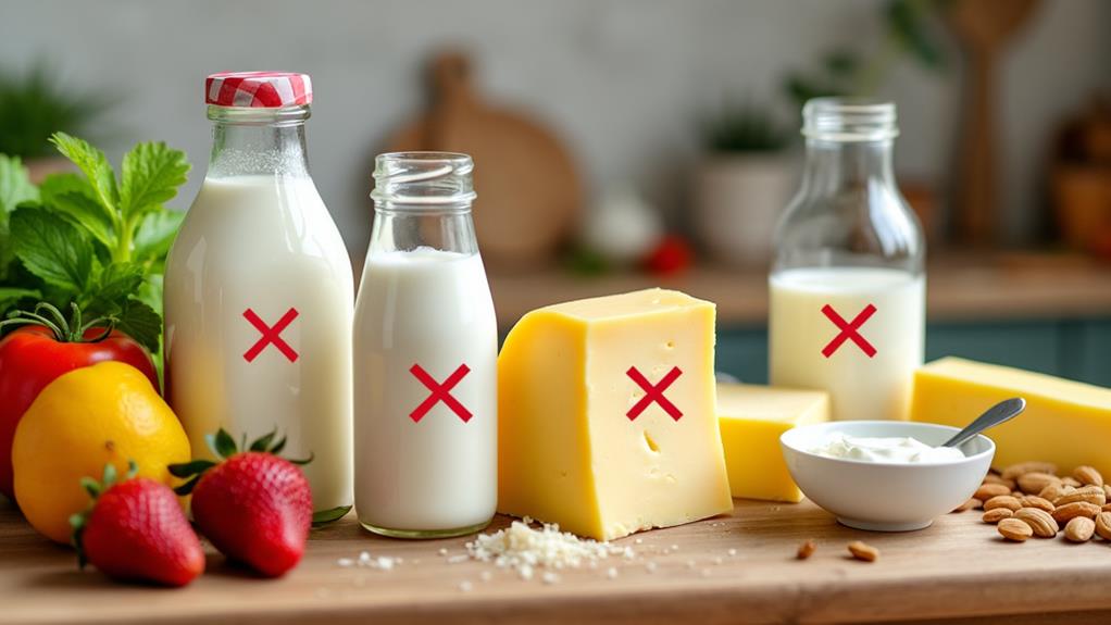 foods to avoid dairy