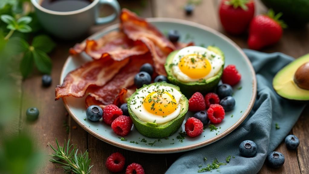 low carb keto breakfast ideas