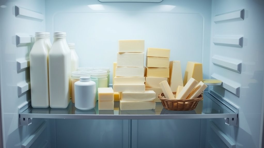 Optimal Tips for Efficient Fridge Organization 5 group dairy items together