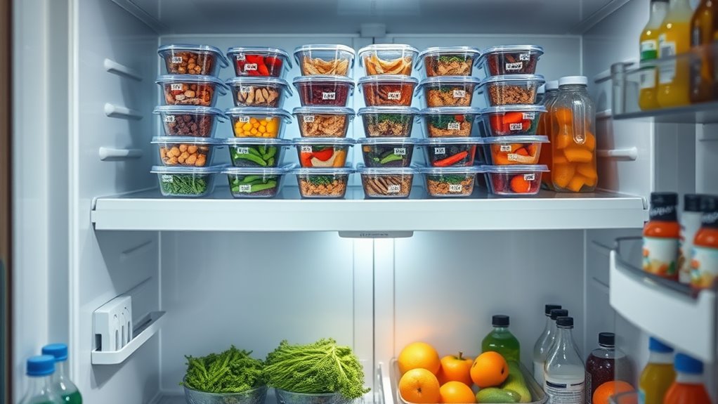 Optimal Tips for Efficient Fridge Organization 6 leftovers designated for storage