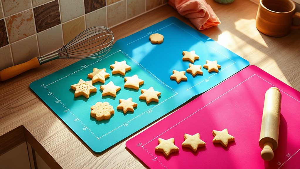 non stick baking surface mats