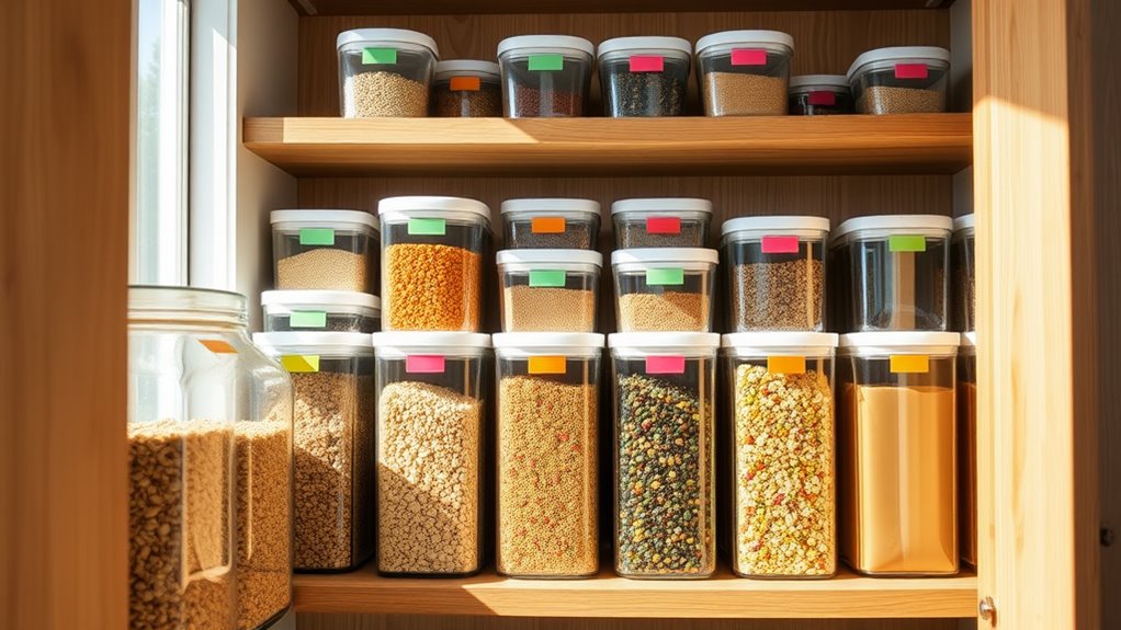select appropriate storage options