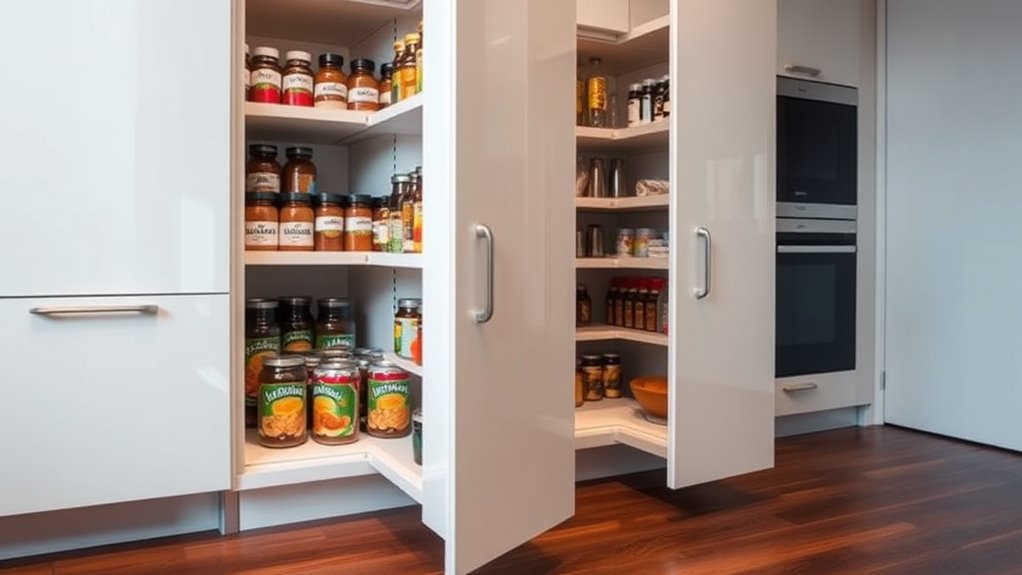 space saving kitchen storage solution