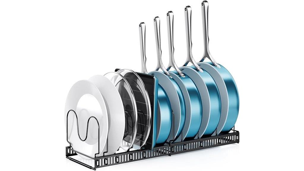 adjustable kitchen organizer system