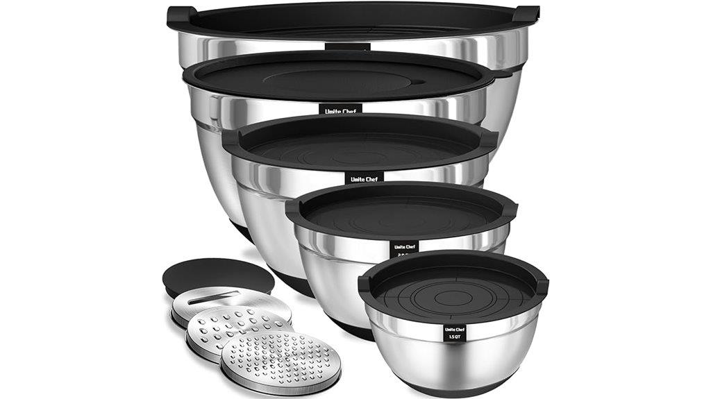 durable airtight mixing bowls