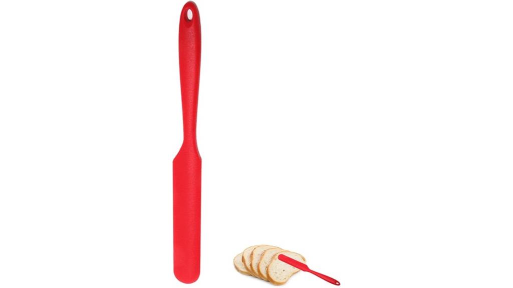 long handle silicone spatula