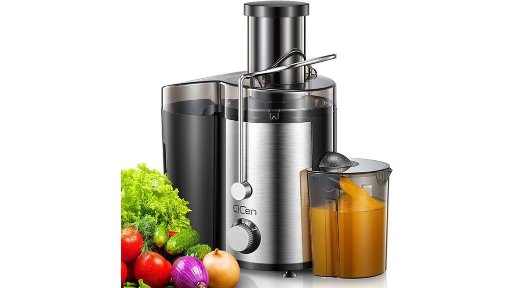 powerful black juicer machine