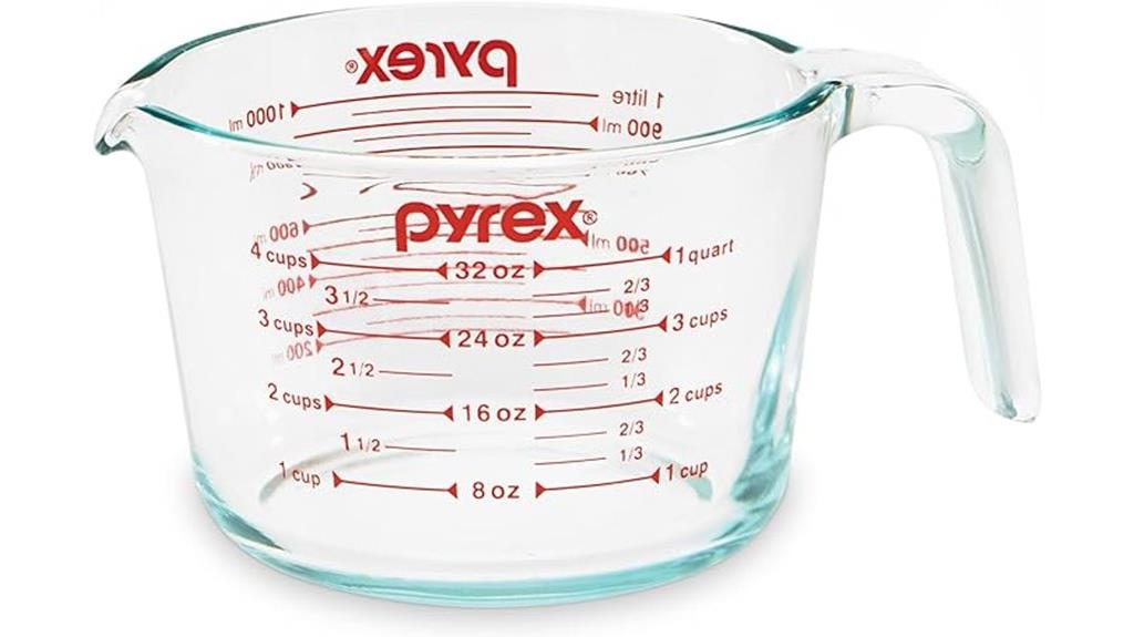 pyrex glass measuring cup
