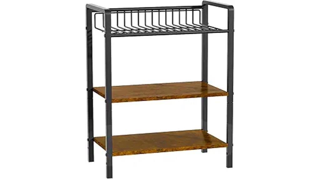 three tier kitchen organizer