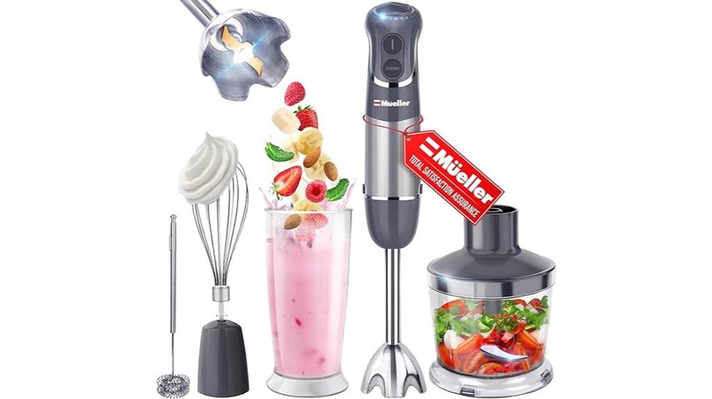 versatile handheld immersion blender