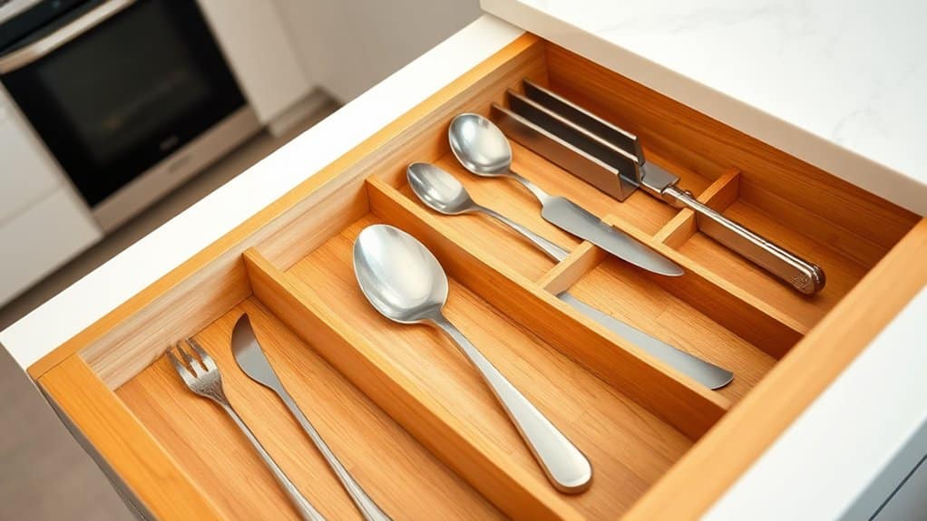 efficient utensil storage solution