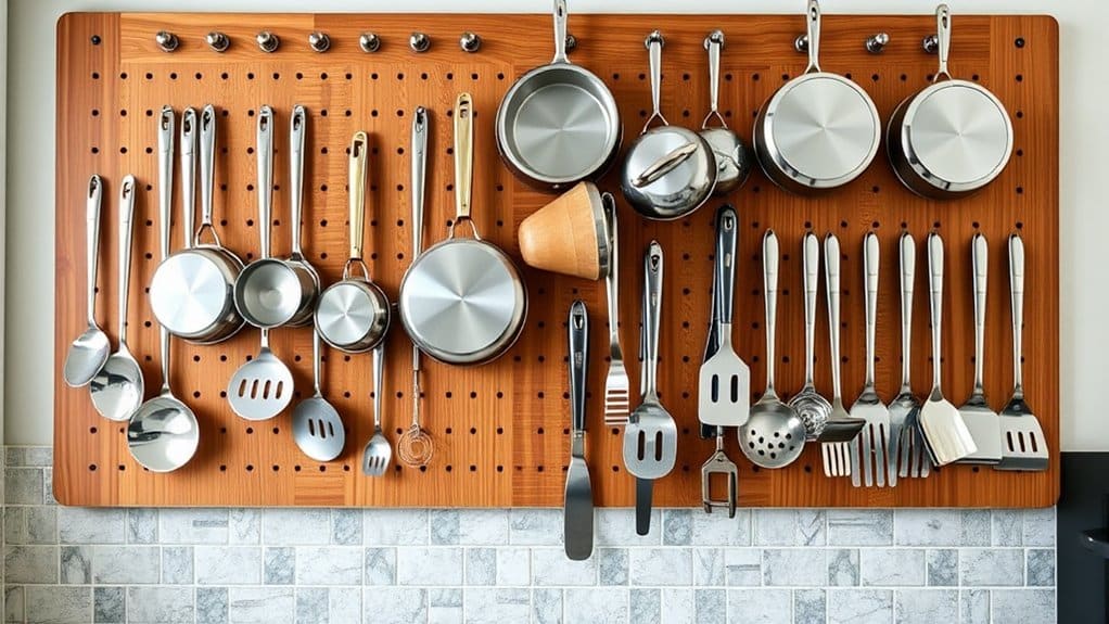pegboard organization and management